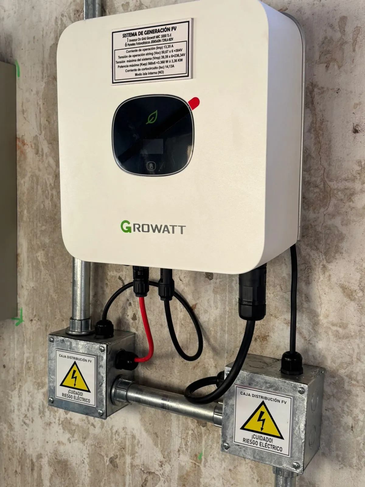 Proyecto fotovoltaico N°1 instalado por Apex Electric en Ñuble, Biobío o Maule