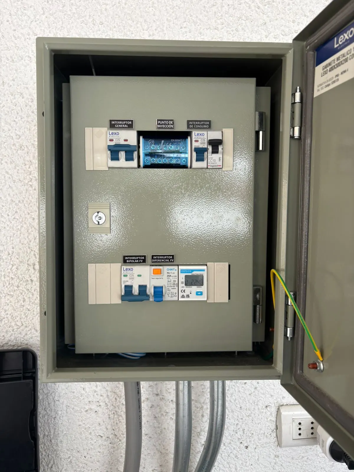 Proyecto fotovoltaico N°7 instalado por Apex Electric en Ñuble, Biobío o Maule