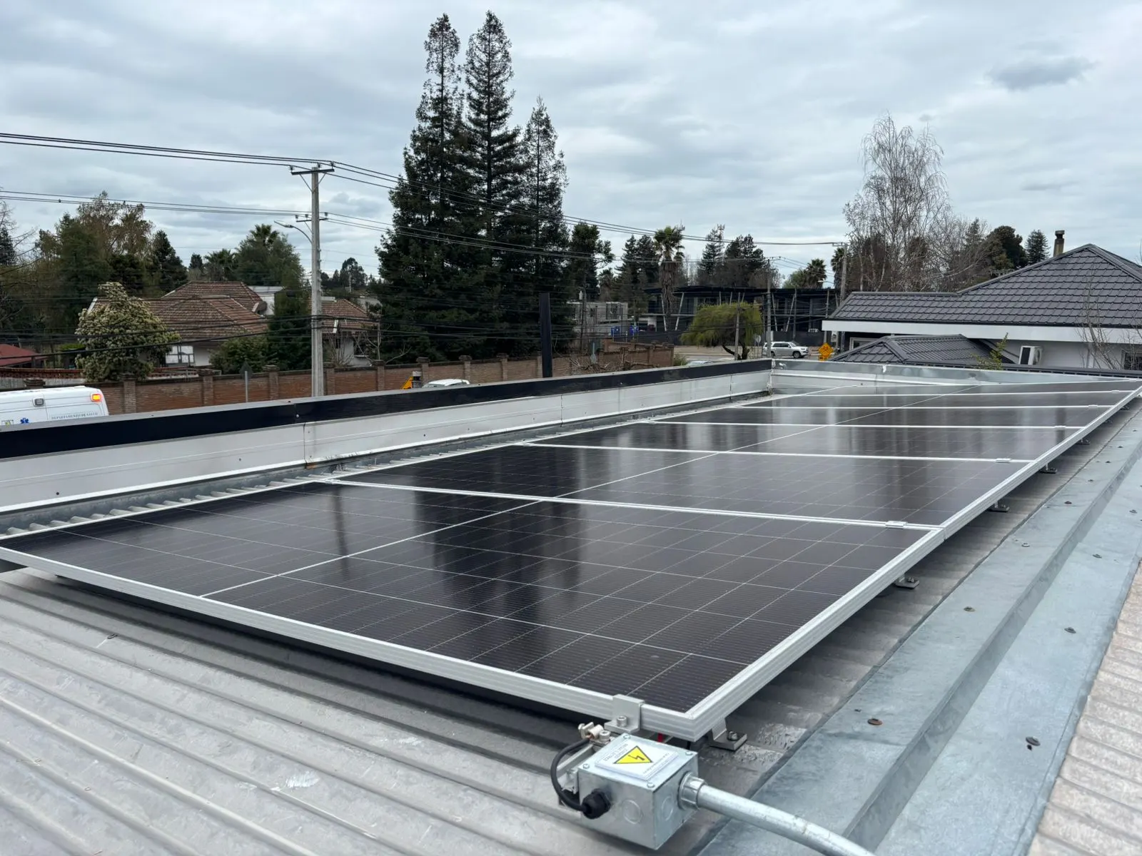 Proyecto fotovoltaico N°8 instalado por Apex Electric en Ñuble, Biobío o Maule