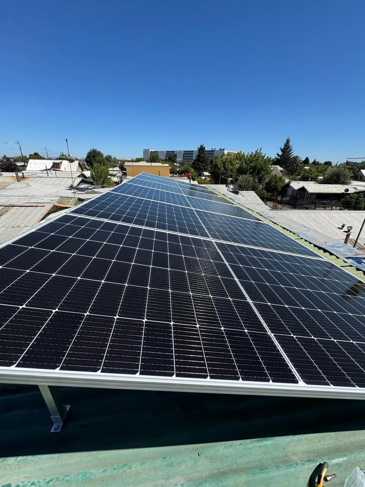 Proyecto fotovoltaico N°11 instalado por Apex Electric en Ñuble, Biobío o Maule