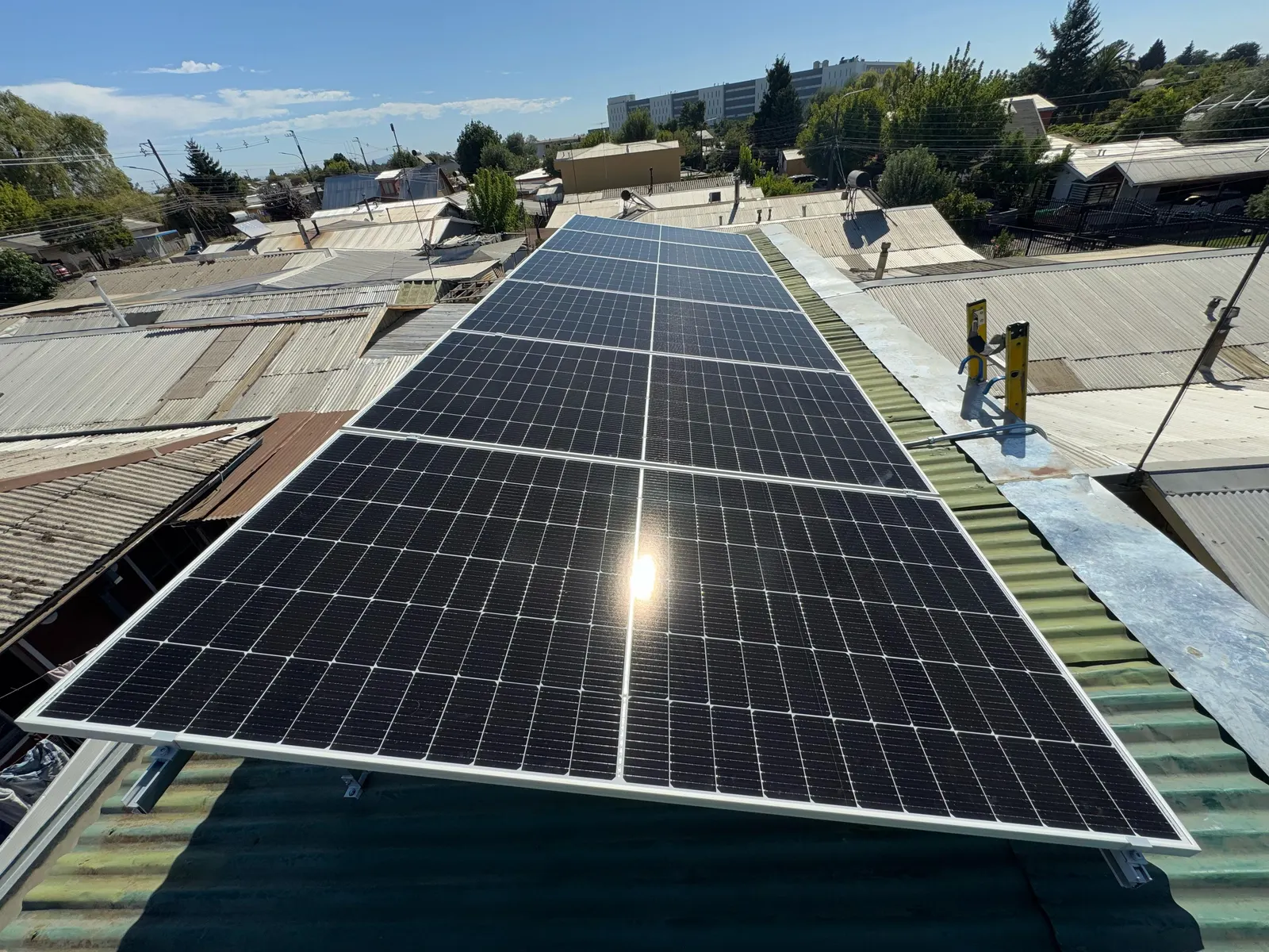 Proyecto fotovoltaico N°13 instalado por Apex Electric en Ñuble, Biobío o Maule