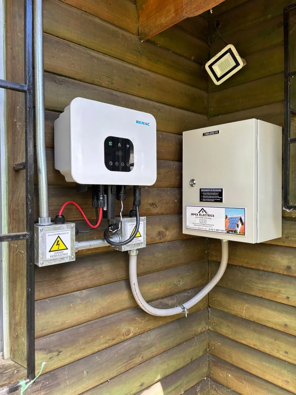Proyecto fotovoltaico N°16 instalado por Apex Electric en Ñuble, Biobío o Maule